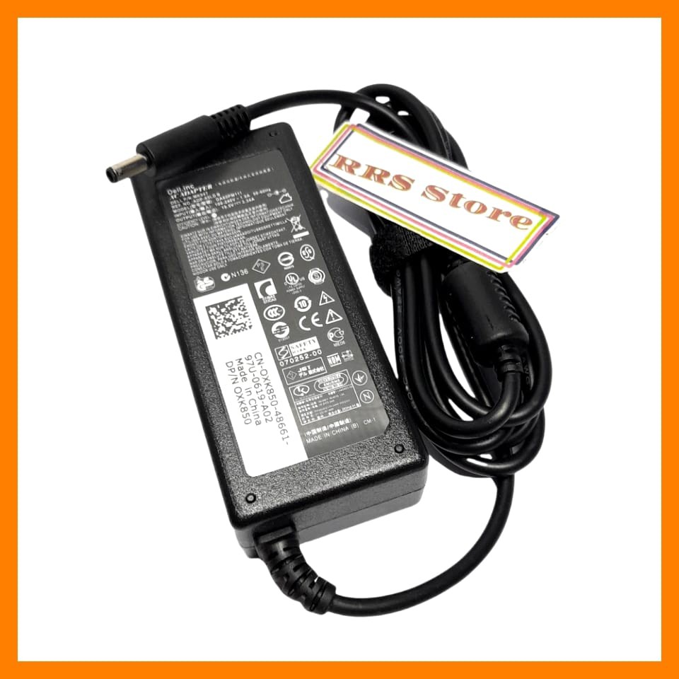 Adaptor Charger Dell Inspiron 19.5V 3.34A 4.5 X 3.0mm 65W 11 13 14 XPS 18 1810 1820 17 1750 1764 1720