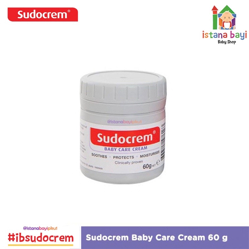 Sudocrem Original 60 gr -krim ruam dan biang keringat