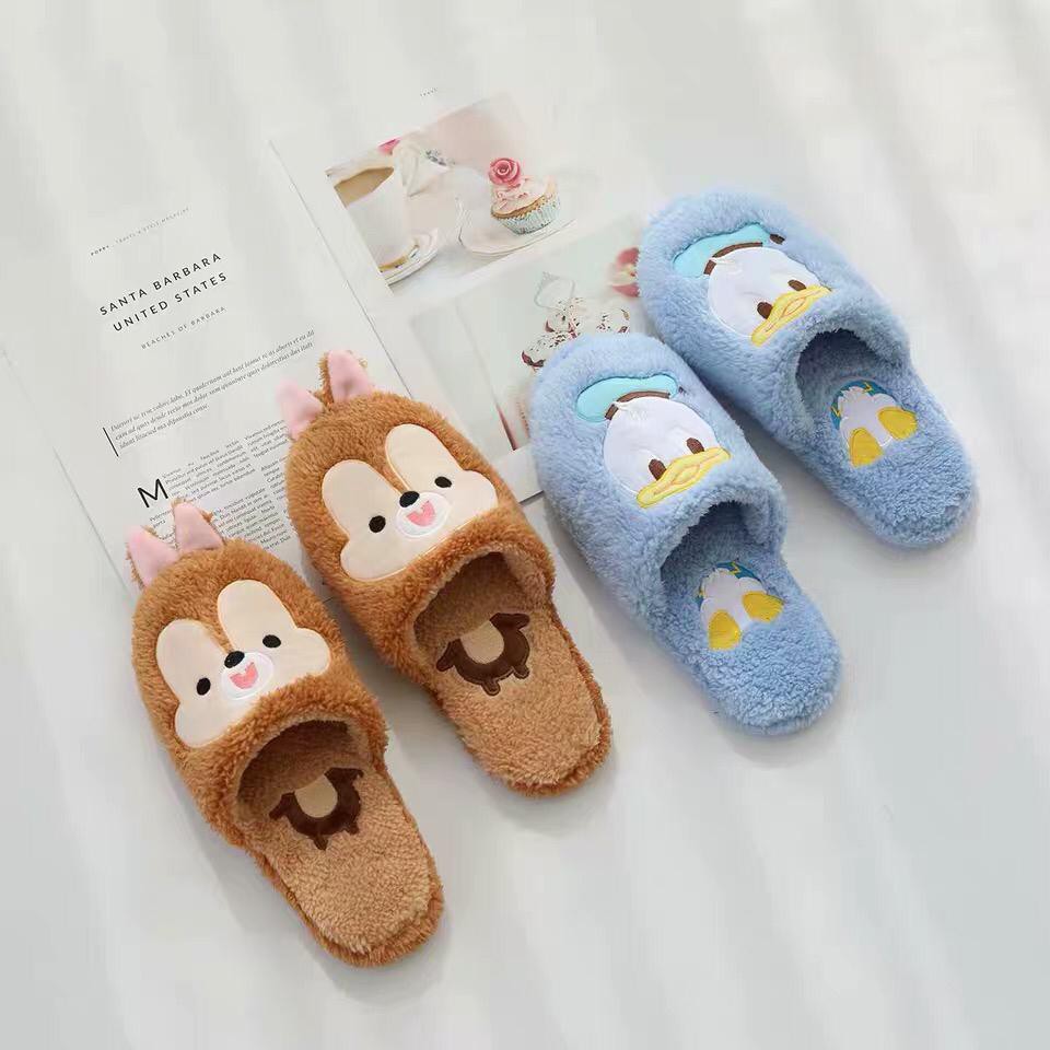 SANDAL BONEKA DONALD DUCK BEBEK MINNIE MOUSE WINNIE POOH CHIP CHIPMUNK SEPATU