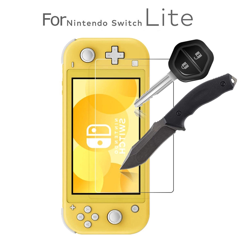 2Pcs Tempered Glass Pelindung Layar untuk Nintendo Switch Lite