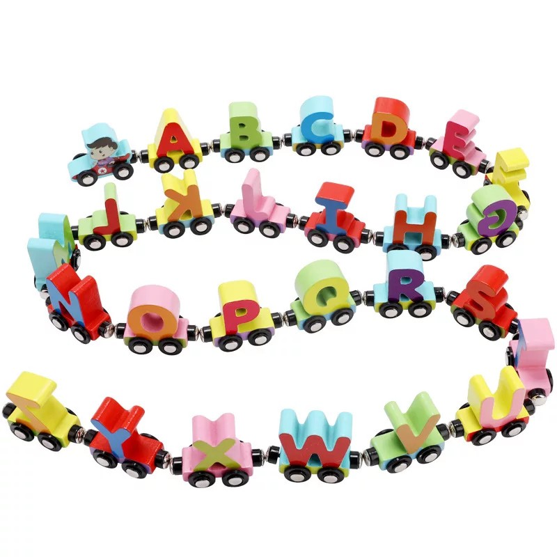 Little Feetsy Magnetic alphabet train kereta magnet Little Feetsy Magnetic alphabet train kereta magnet
