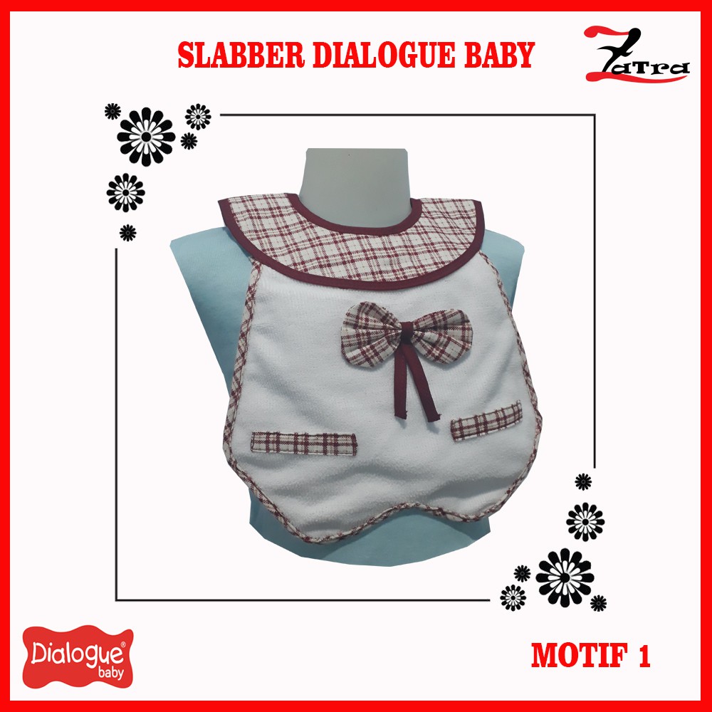 Slabber Celemek Makan Bayi Dialogue Baby