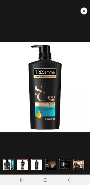 Shampo Tresemme Scalp Care/Keratin Smooth 670 ml