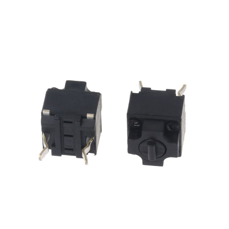 Cre 5pcs Tombol Micro Switch Evqp0E07K Baolei Shark Ie4.0 6x6 X 7.45