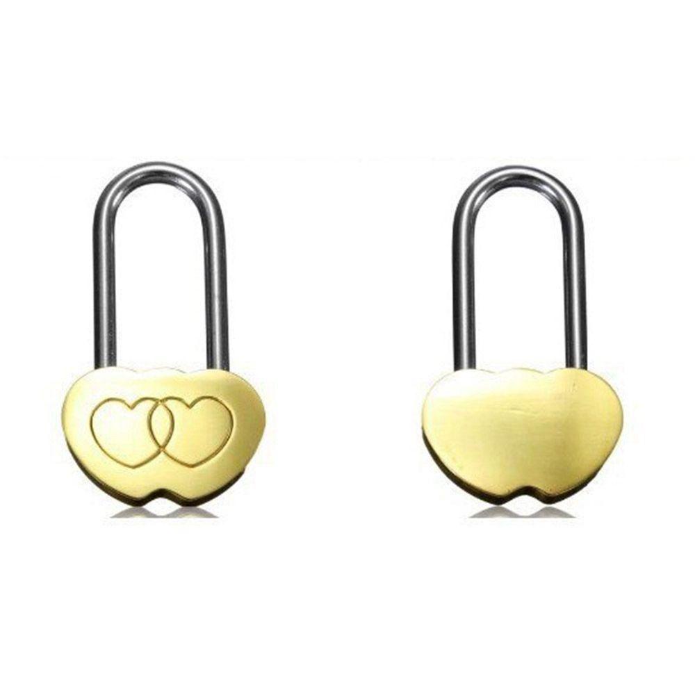 Preva Love Lock Kuningan 40MM Concentric Lock Scenic Wishing Lock Gembok