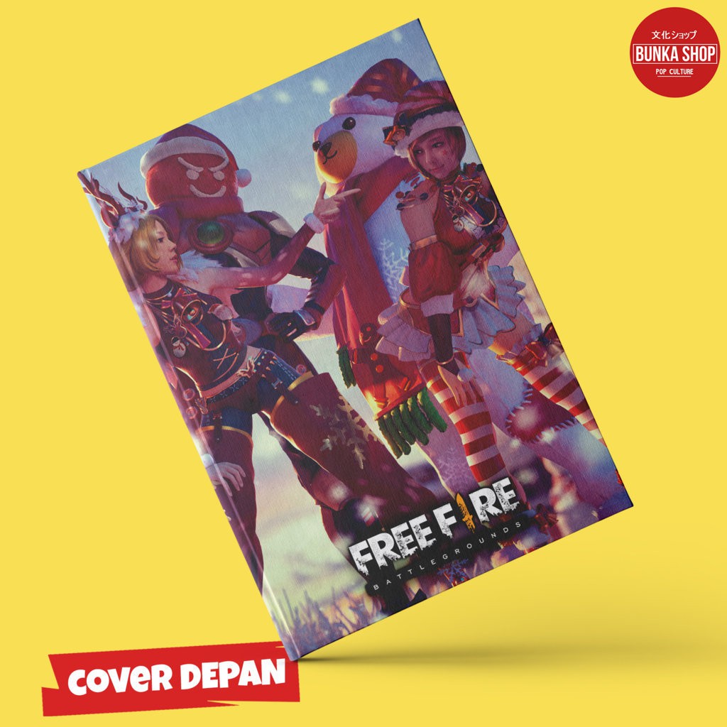 

Note Book Game Free Fire Winter Event B Hardcover A5 Buku Tulis Buku Catatan Murah Jurnal Agenda Planner