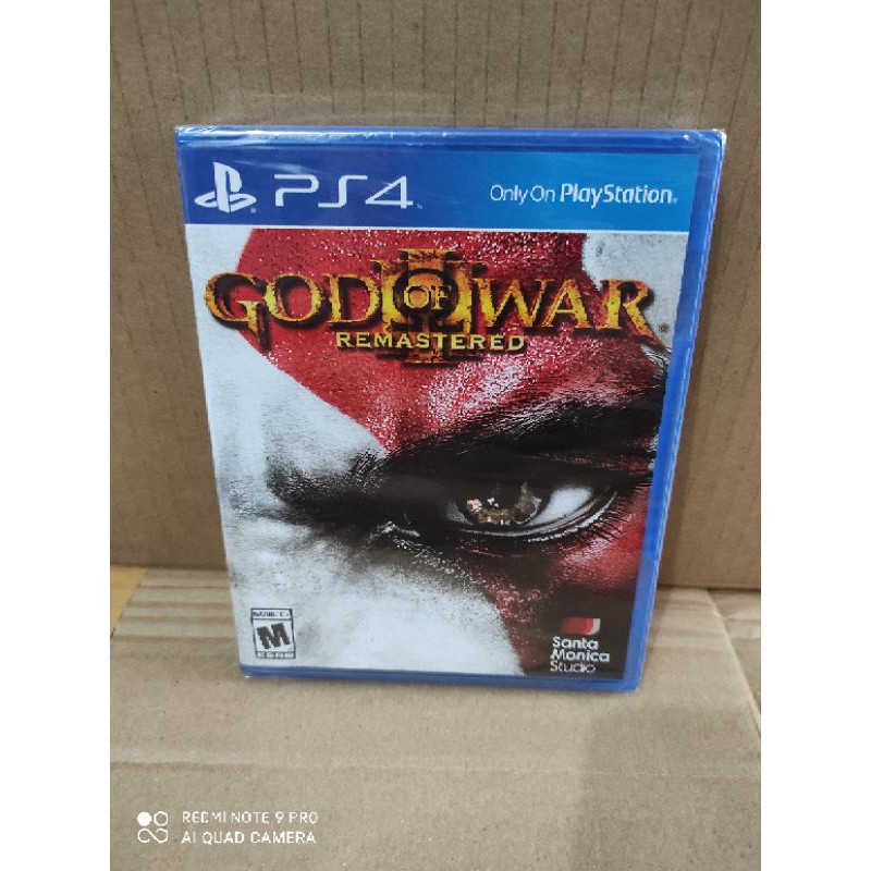 Game Ps4 God of War III 3 Remasterred