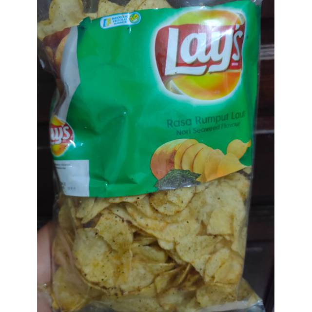 

Lays rumput laut 250gram