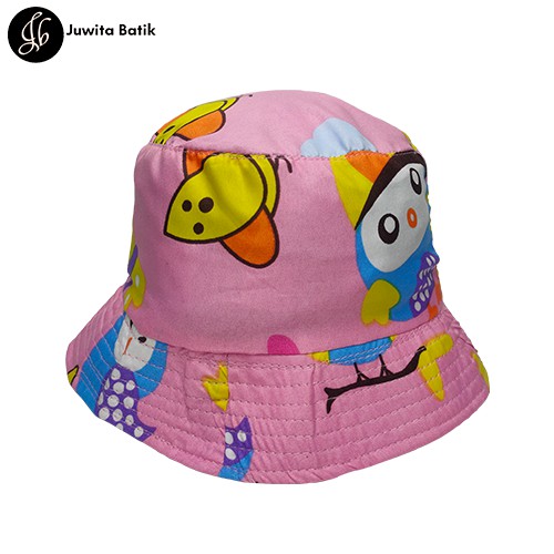 Bucket Hat Anak Topi Bucket Hat Anak Laki Laki Perempuan Motif Karakter Kartun Murah