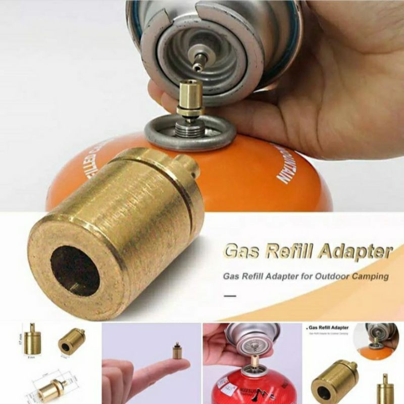 Adaptor Reffil tabung gas canister