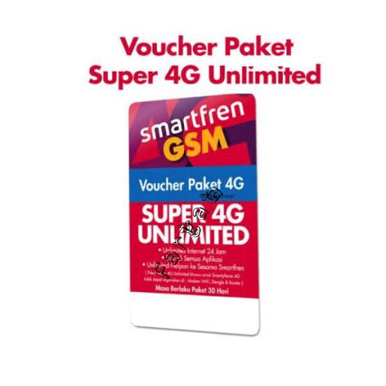 Jual VOUCHER SMARTFREN UNLIMITED | Shopee Indonesia