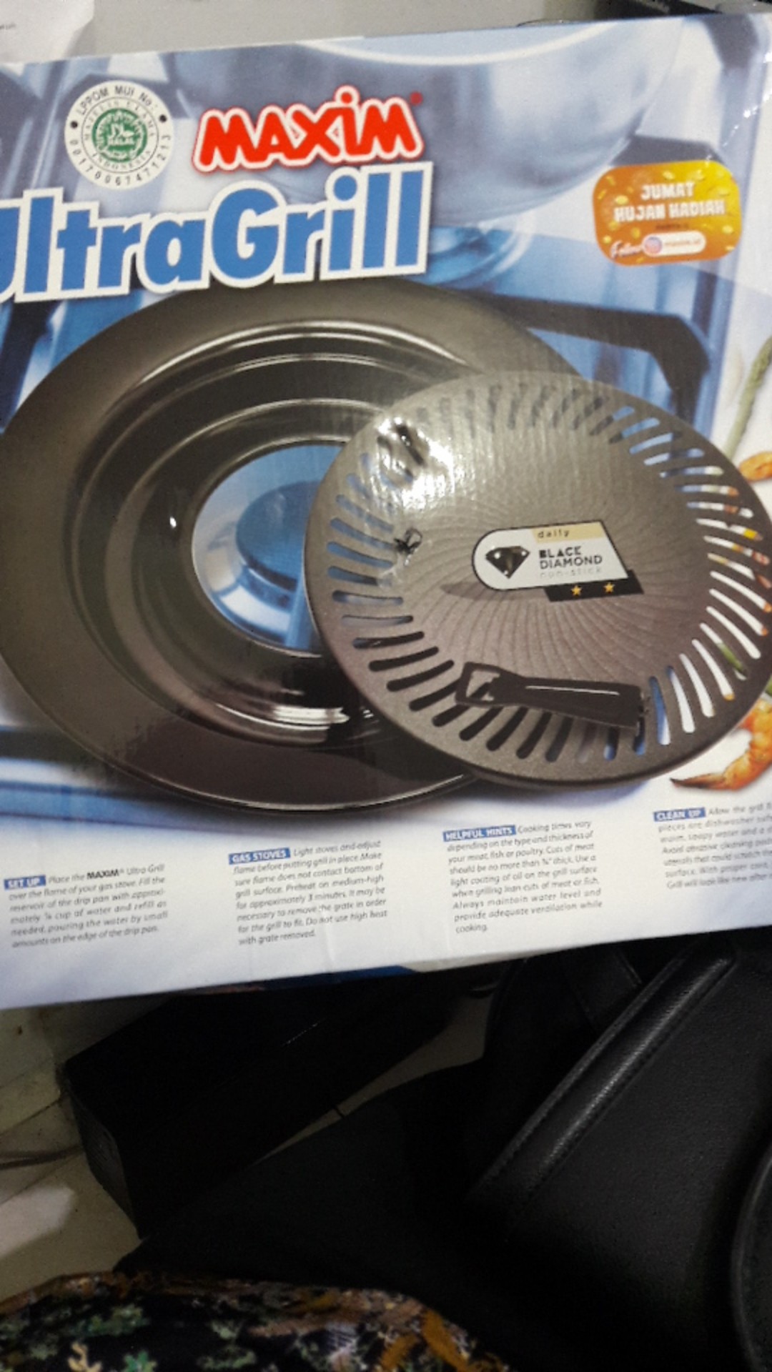 Maxim Ultra Grill Peralatan Memanggang Serbaguna 25 Cm