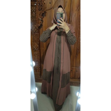 Gamis mewah berkelas By DF Collection 100% Ori