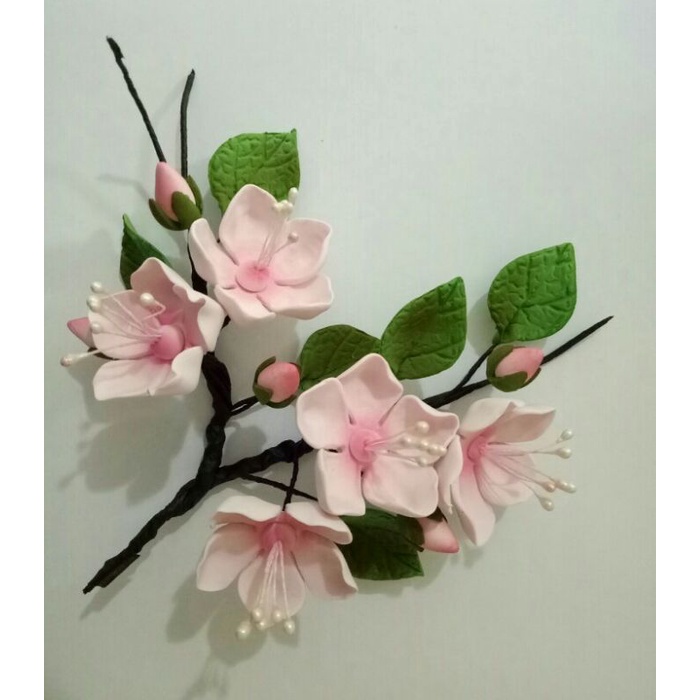 

(197/PRR5) Gumpaste Flower Sugar Flower Cherry Blossom Sakura