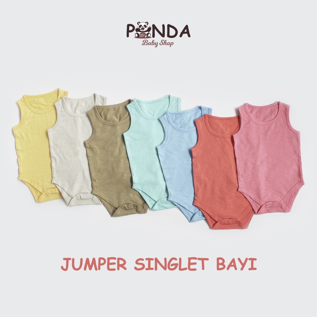 I am Cotton Jumper Singlet Bayi - Bodysuit Baby Polos Newborn Boy Girl New Born Laki Perempuan