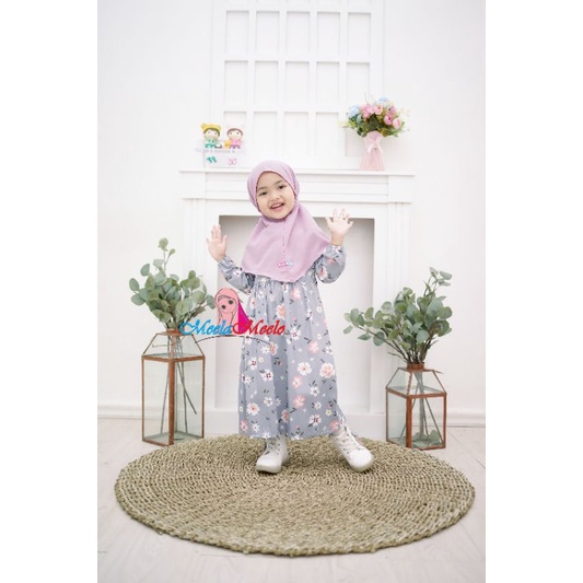 Gamis ayumi busana muslim anak baju bayi perempuan