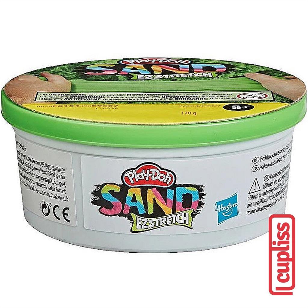 Play Doh Sand EZ Stretch 6 OZ Green 170 Gr Playdoh Hasbro F0154 E9007