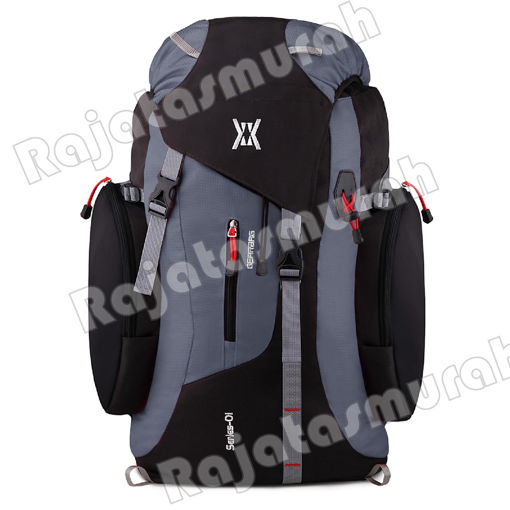 RTM - Tas Ransel Gunung 65L / Carrier Gear Bag McNeil Wilder Pack + FREE Raincover RAnsel Mudik Lebaran