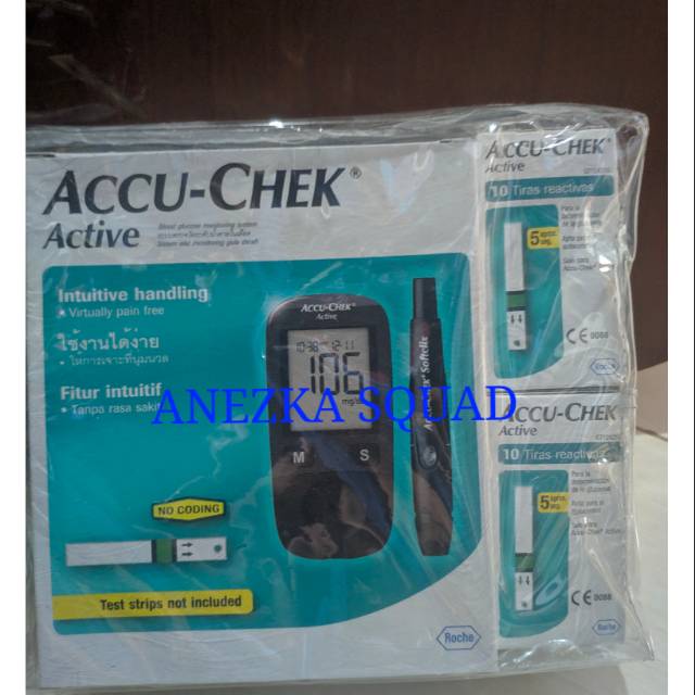 ALAT CEK GULA DARAH  ACCU CHEK / ACCU CHEK ACTIVE