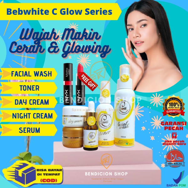 Skincare BPOM BEBWHITE C/ BBC/ SKINCARE PRIA/ BB CREAM/ BEBWHITE C SKINCARE/ FACIAL WASH/ SERUM BS18