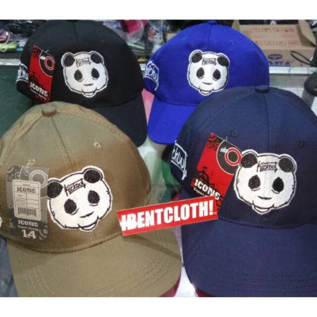 Topi panda kickout