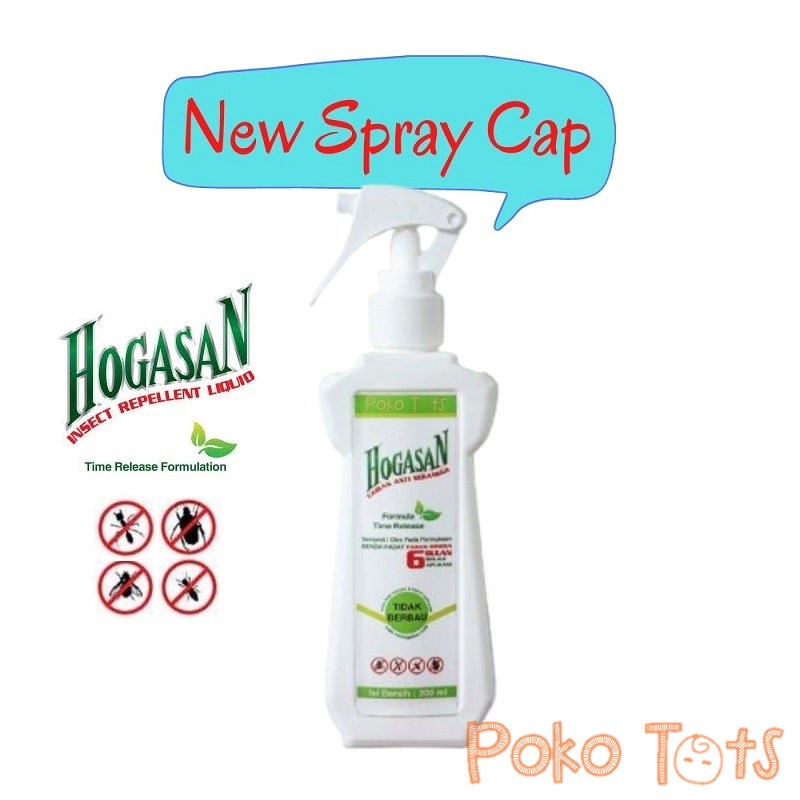 Hogasan Cairan Anti Serangga 200 &amp; 500ml Pembasmi Serbaguna