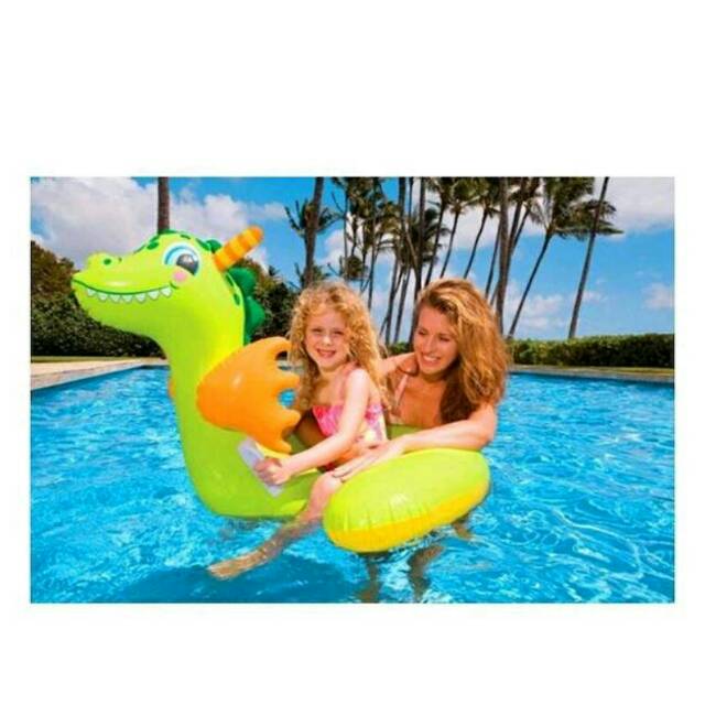 Intex 56562 Baby Dragon Ride On Pelampung