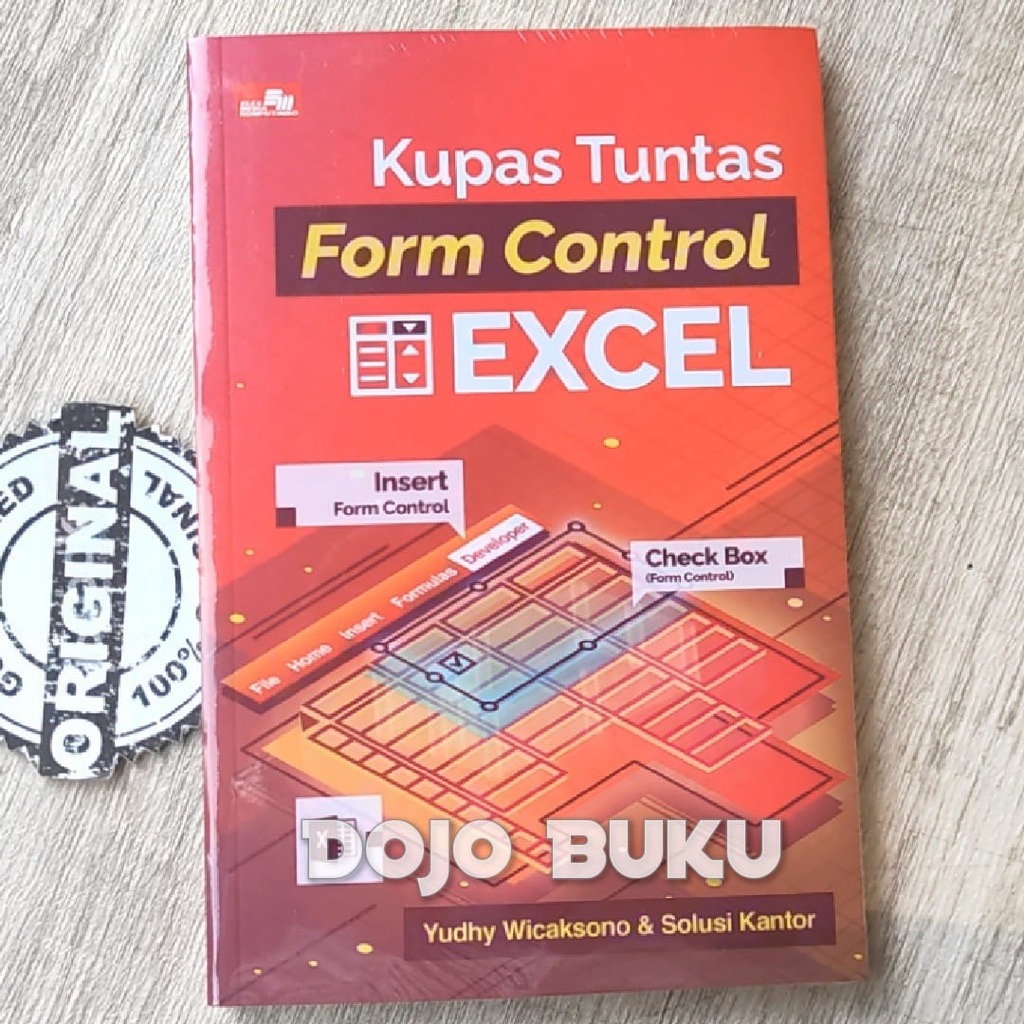 Buku Kupas Tuntas Form Control Excel by Yudhy Wicaksono &amp; Solusi Kantor