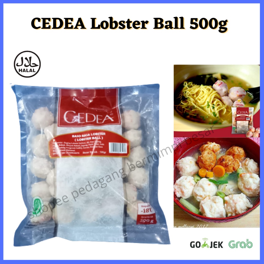 CEDEA Lobster Ball 500g/ Lobster 500g