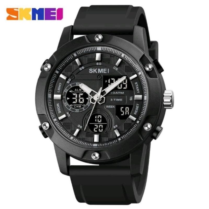 Jam Tangan SKMEI 1757 Jam Tangan Pria Digital Anti Air 10 Bar