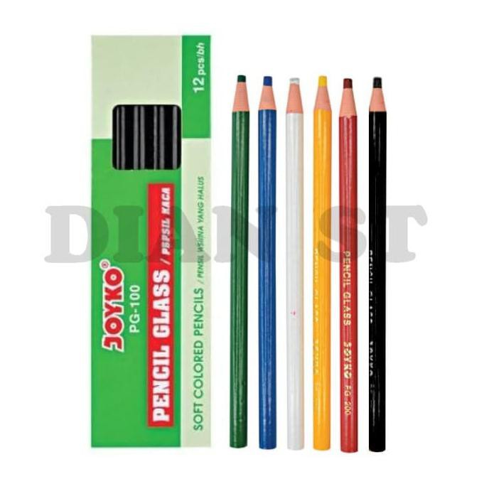 

✨BISA COD✨ Pensil Kaca / Dermatograph Joyko - Lsn - Hitam