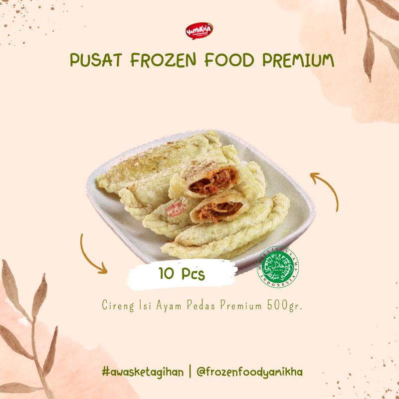

CIRENG ISI AYAM PEDAS DAUN JERUK