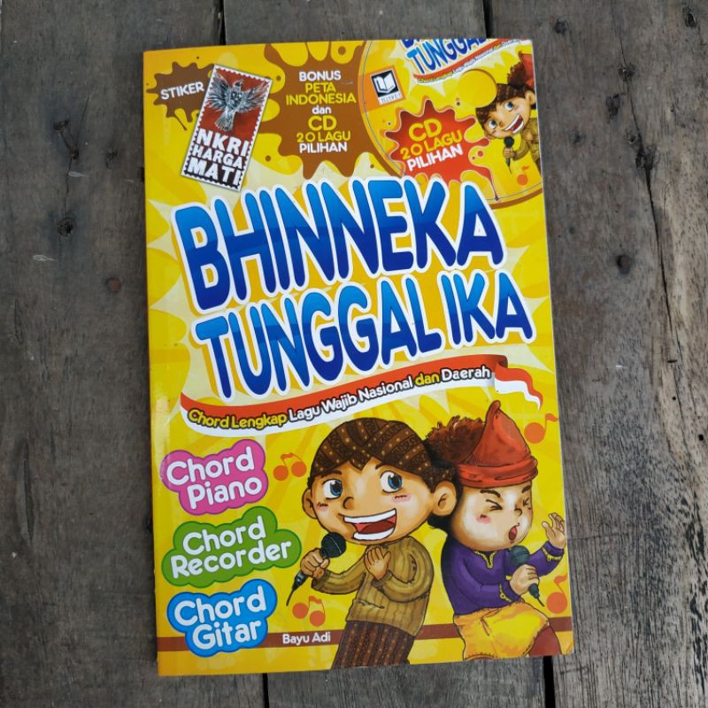 Buku Musik Bhineka Tunggal Ika Shopee Indonesia