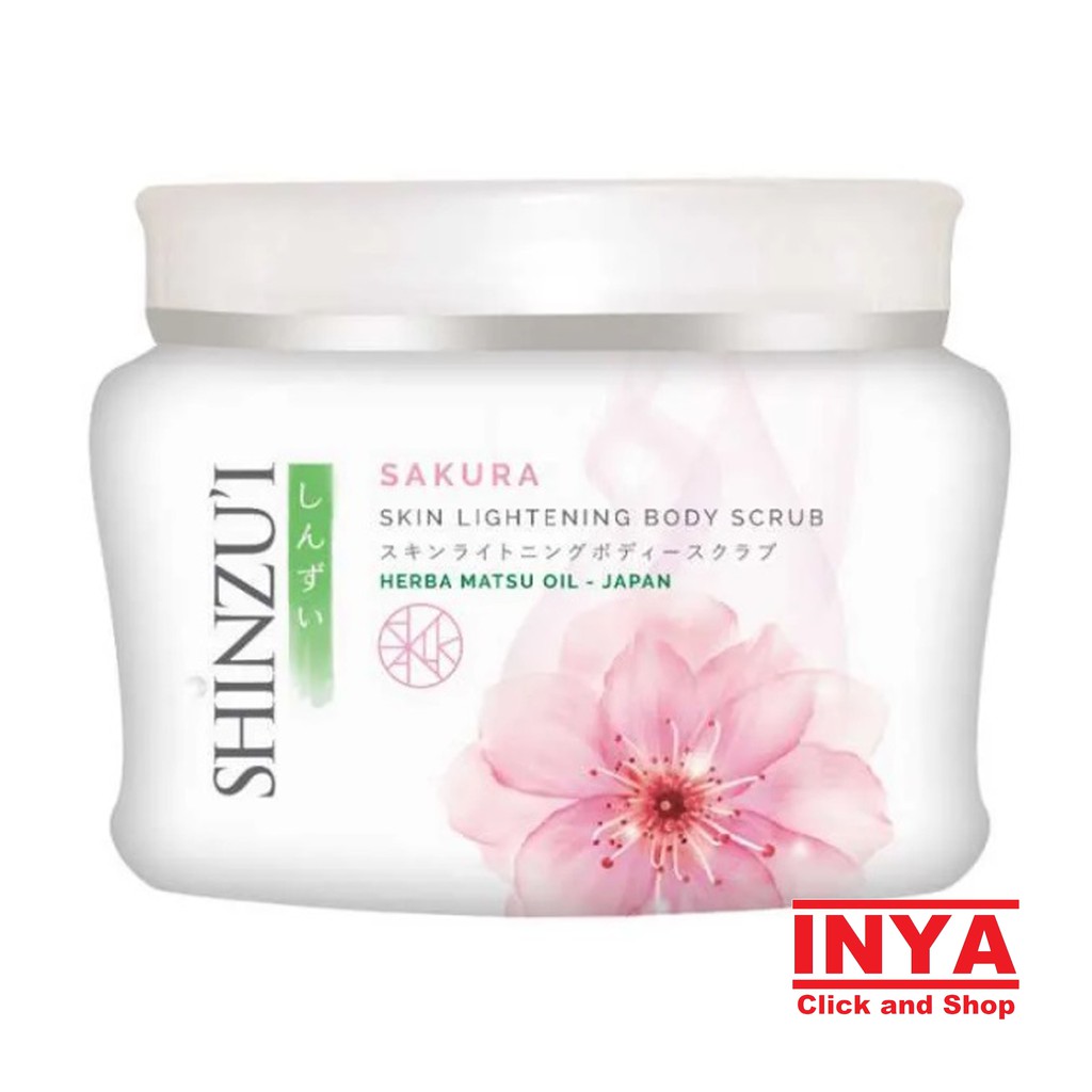 SHINZUI SAKURA BODY SCRUB 200gr