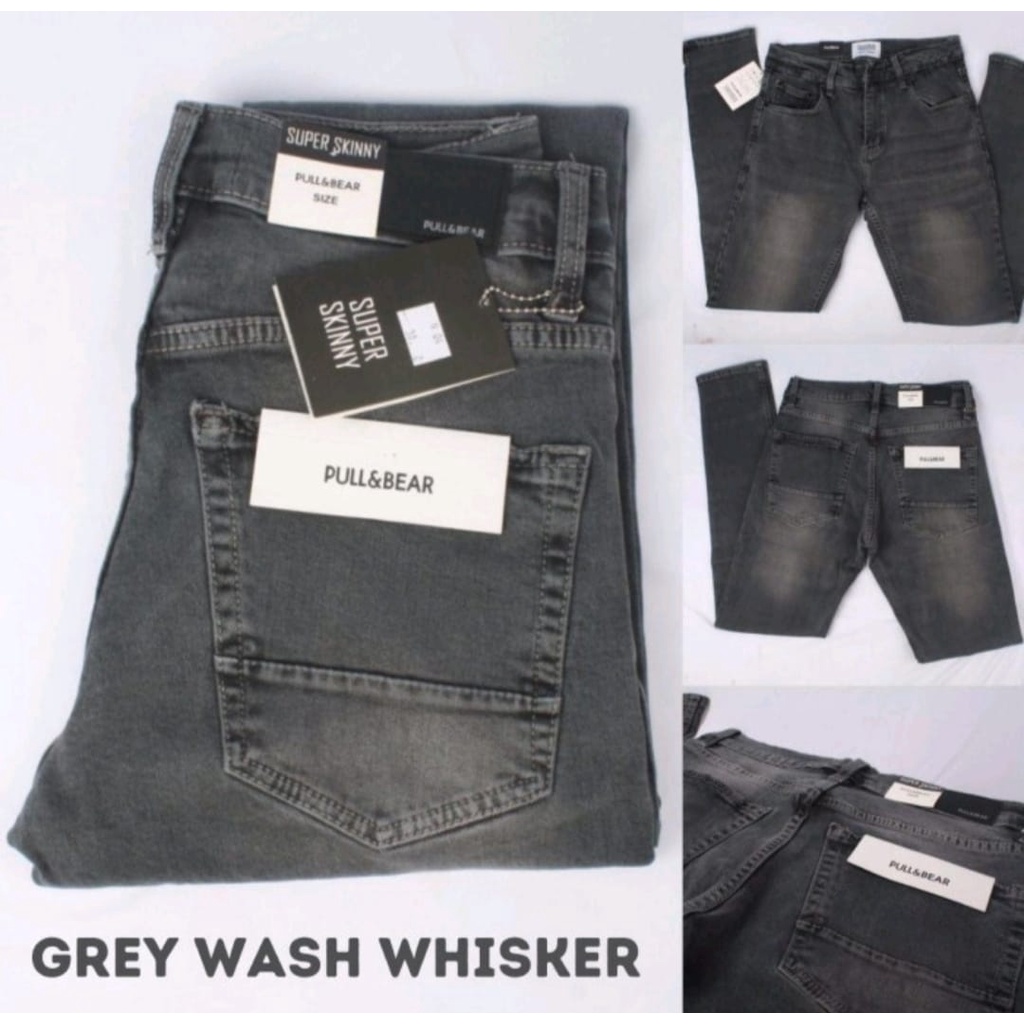 celana jeans skinny pull&amp;bear / celana jeans stretch / celana panjang / celana pull n bear