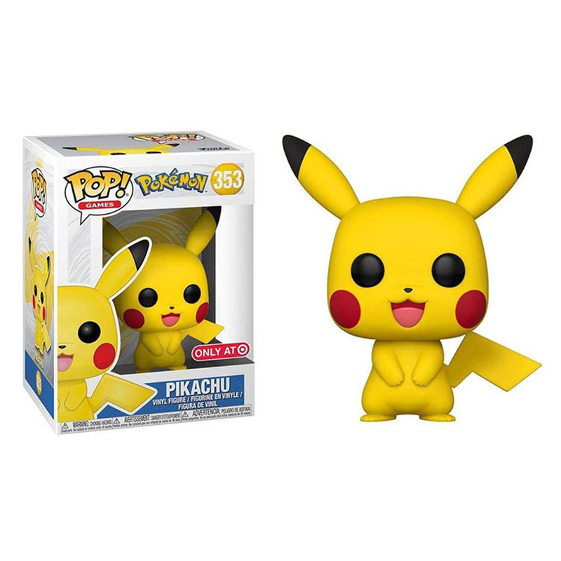 1pc Mainan Action Figure FUNKO POP Anime Pokemon Bulbasaur Charmander Pikachu Bahan PVC Untuk Hadiah