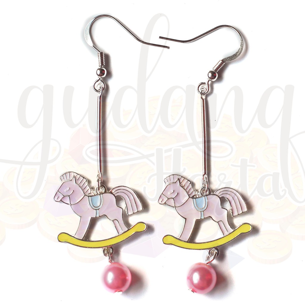 Anting Rocking Horse Lucu Unik GH 203175