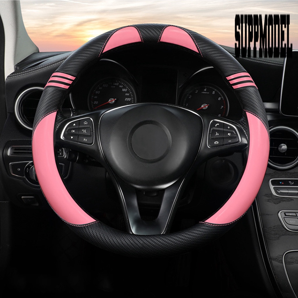 Cover Stir Mobil Universal Bahan Kulit Imitasi Breathable Anti slip