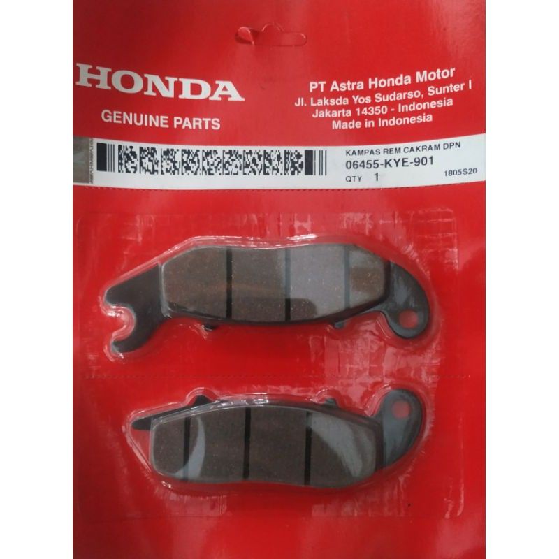 KANVAS REM CAKRAM DEPAN HONDA