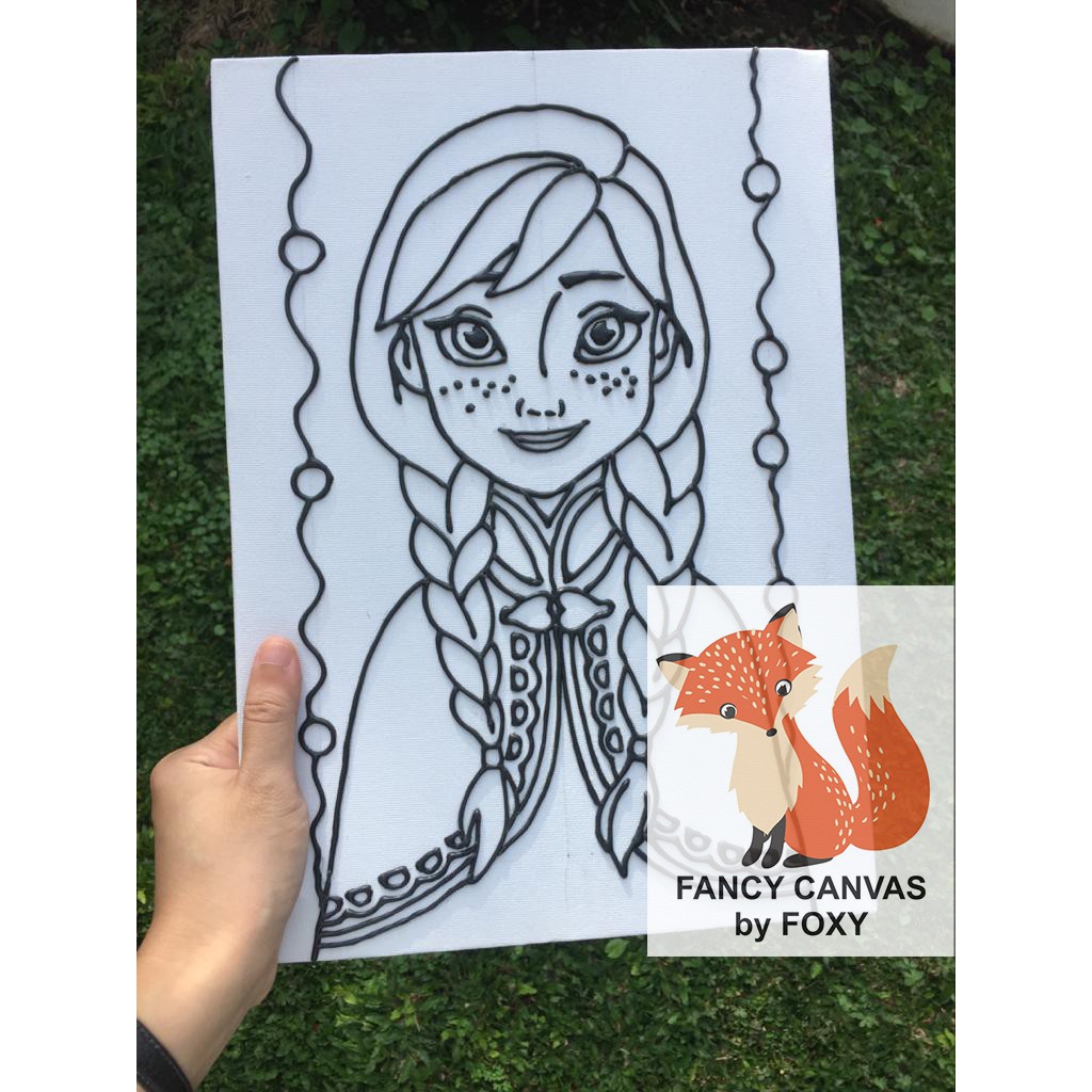 

TERBARU! KANVAS LUKIS ANAK GAMBAR ANNA FROZEN PERALATAN MELUKIS MURAH MERIAH