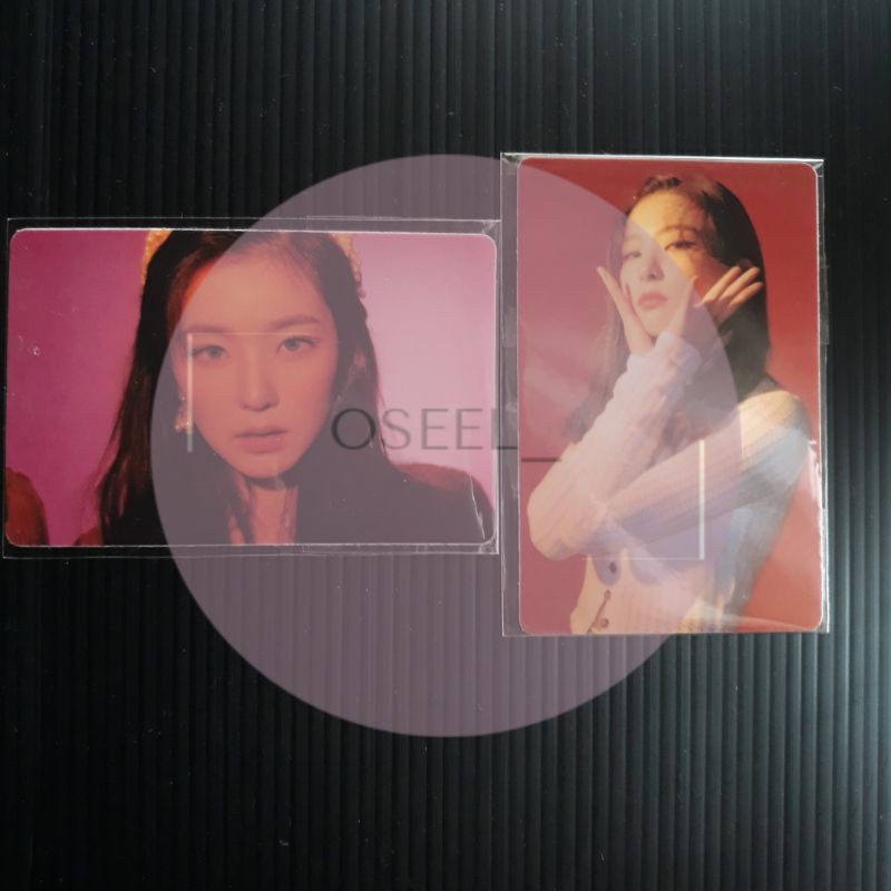 [READY STOCK] RED VELVET THE REVE FESTIVAL FINALE STICKER PHOTOCARD IRENE & SEULGI