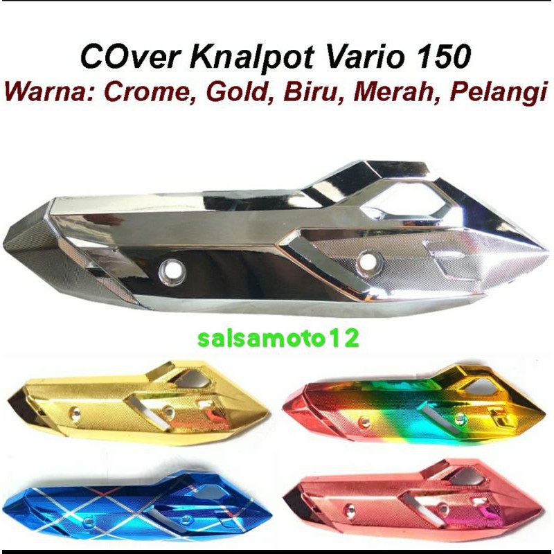 variasi Cover Knalpot Vario 125-150 New Pelindung Knalpot Vario 125- 150 New