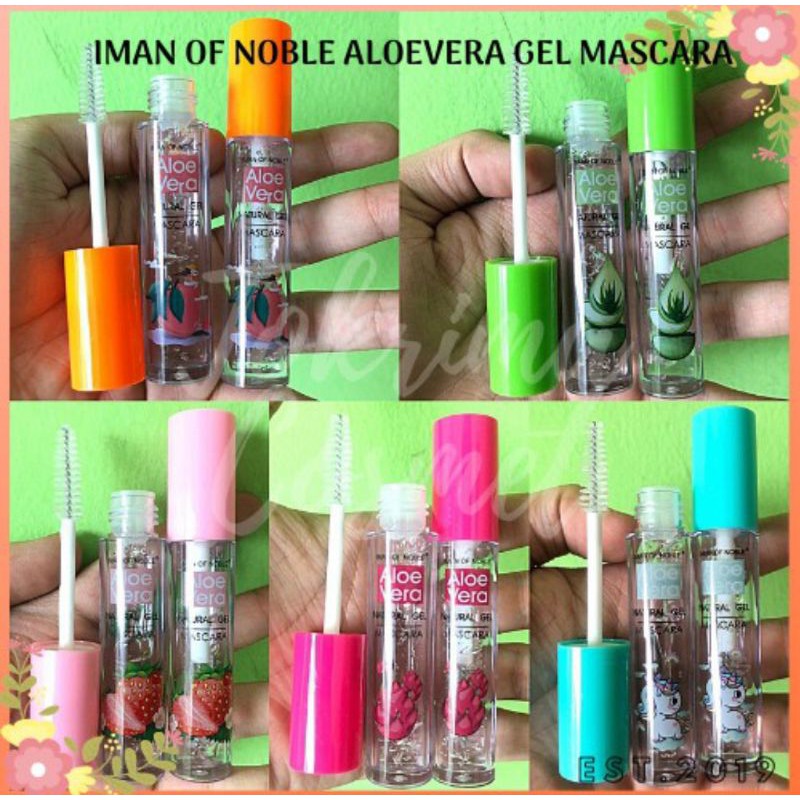 [Promo]MASCARA IMAN OF NOBLE GEL BENING WATERPROOF DAN WANGI No. 8052