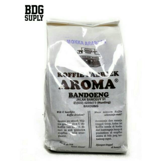 

Kopi Aroma Bandung Moka Arabika 250 gr