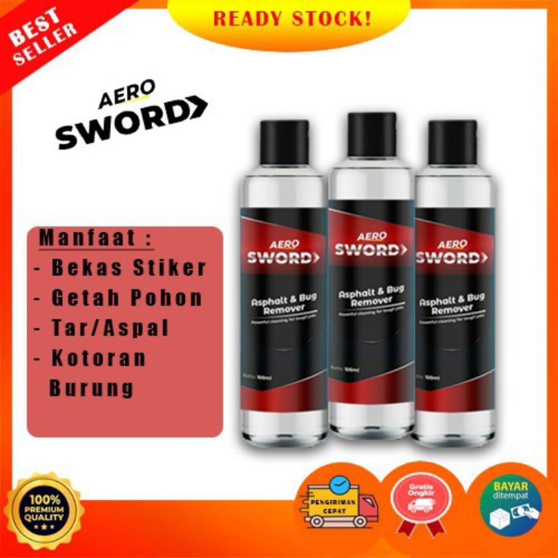 Aero Sword/menghilangkan noda aspal/penghilang noda kotoran membandel/pembersih noda