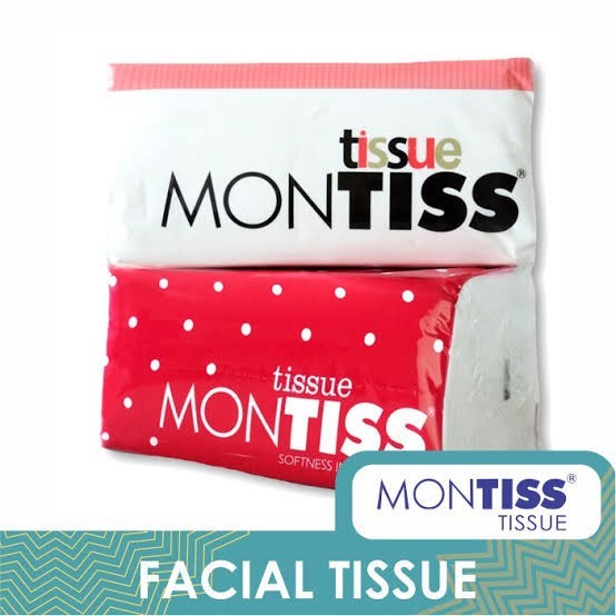 Tissue MONTISS 250 sheets 2ply / Montis Tisu 250 lembar Refill Facial-isi 250 Lembar