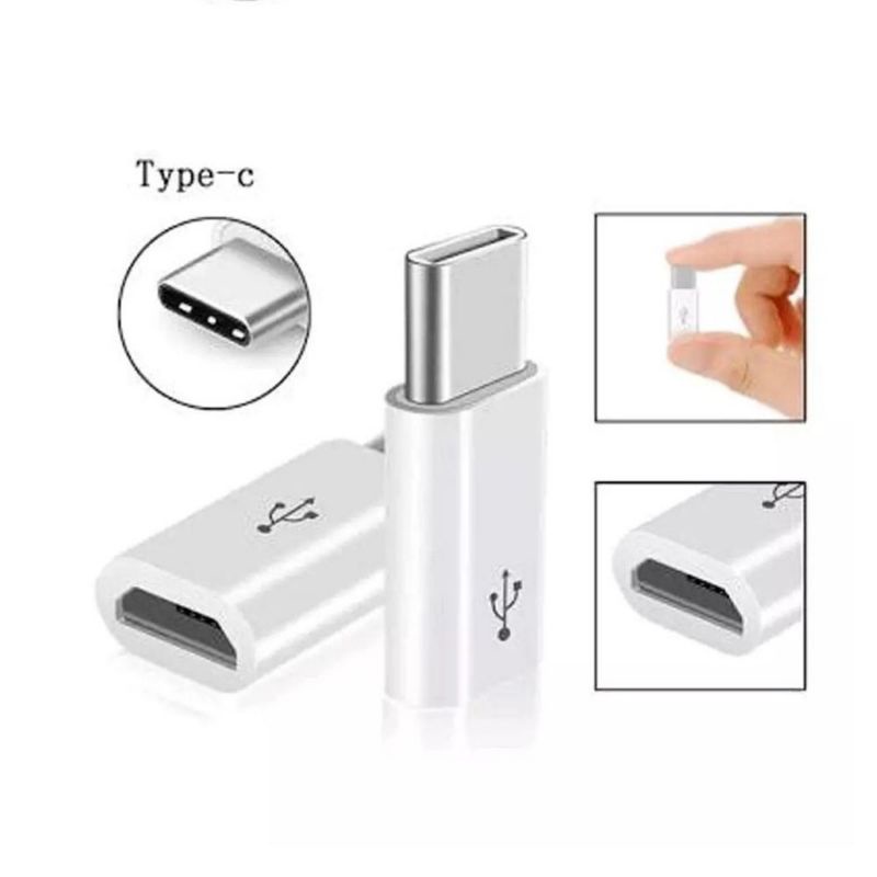 Original Connector Converter Konektor Micro USB To Type C