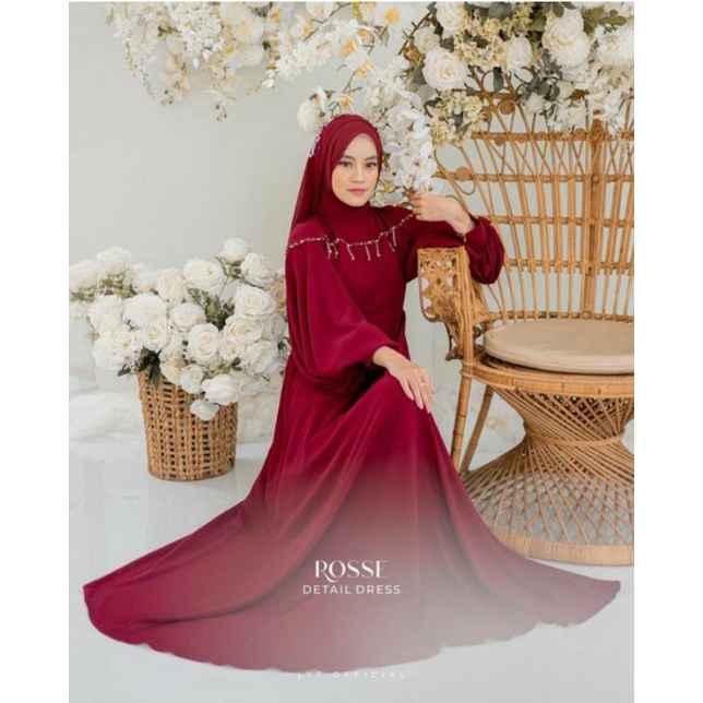 gaun pesta muslimah - gaun kondangan - gaun terbaru - Raisya dress