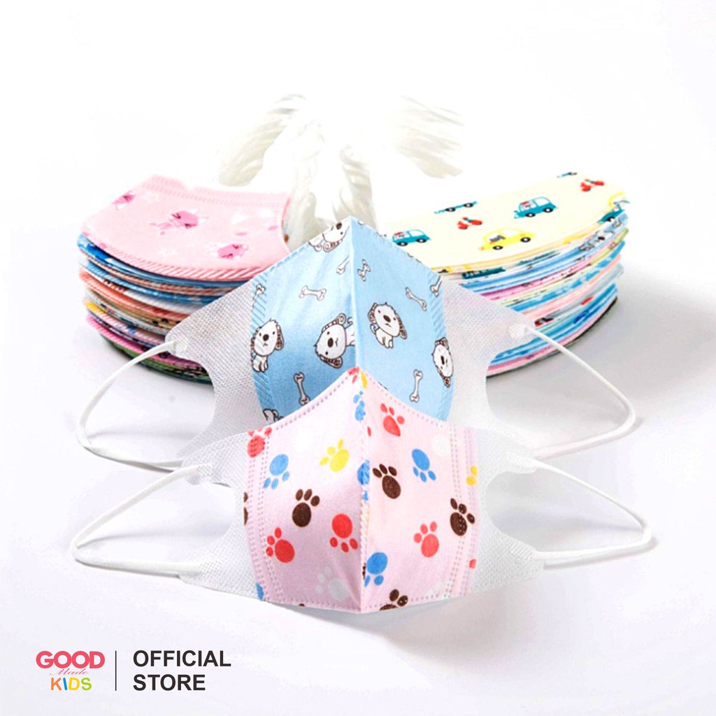 GOOD MADE - Masker Duckbill KN95 Karakter Anak 3ply Duckbill Earloop 2-8 thn bisa pilih motif | COD