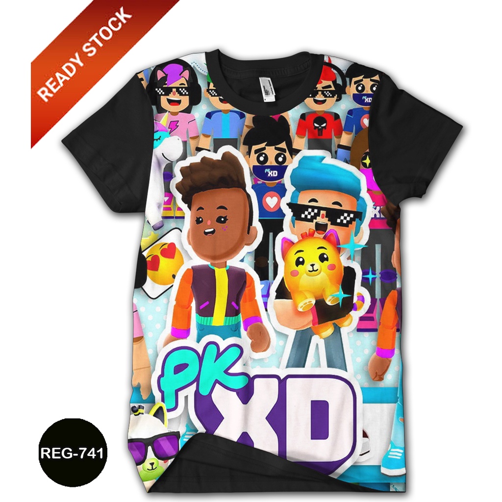 Baju PK XD Squid Game Baju Anak PK XD Game Petualangan Series DEWASA  #REG-741
